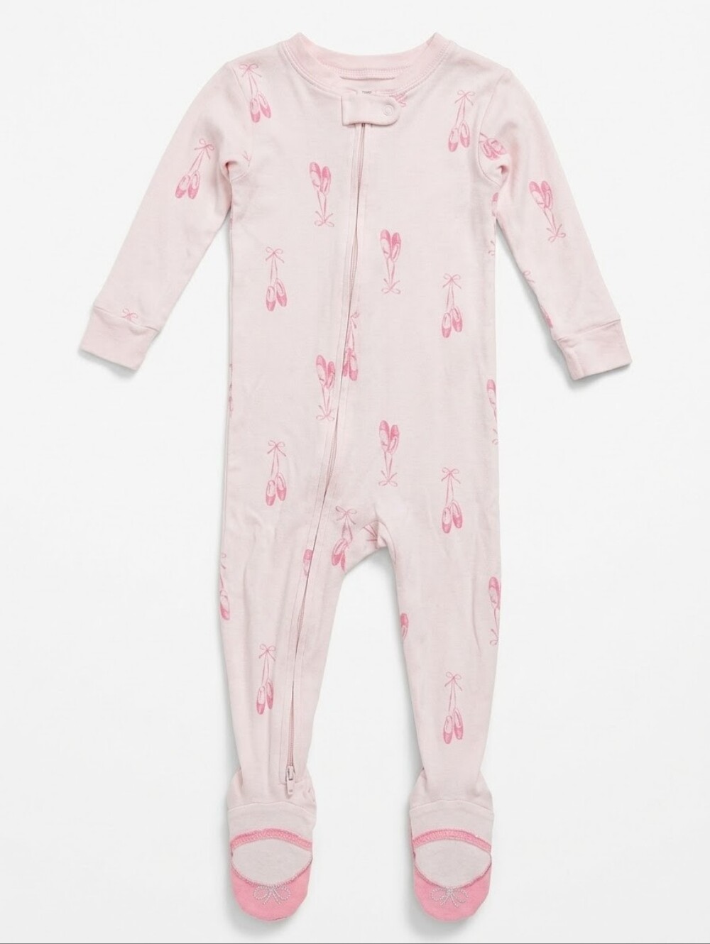 Carter's Pink Ballet One-Piece Pajamas 12 Months